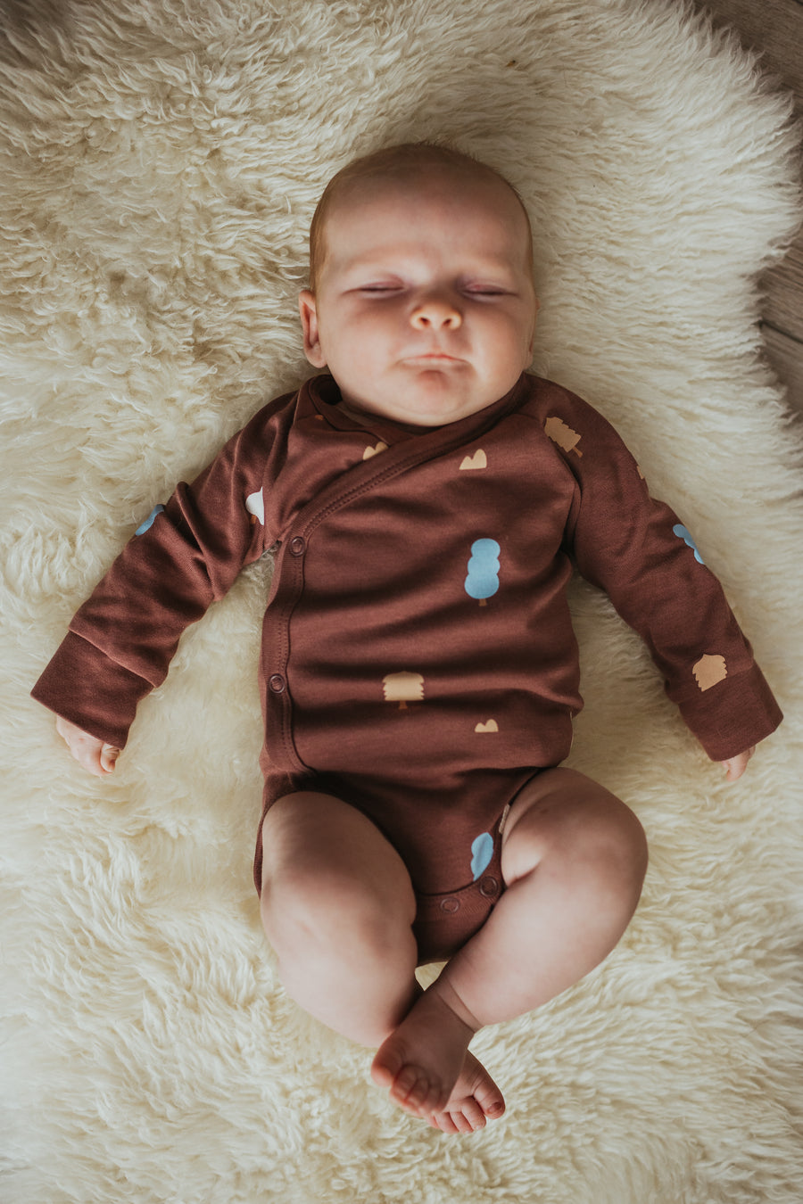 Wrap Over Long Sleeve Bodysuit