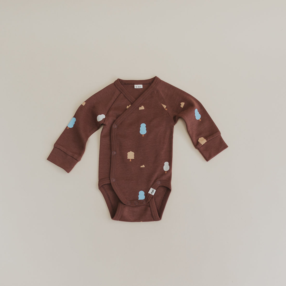 Wrap Over Long Sleeve Bodysuit